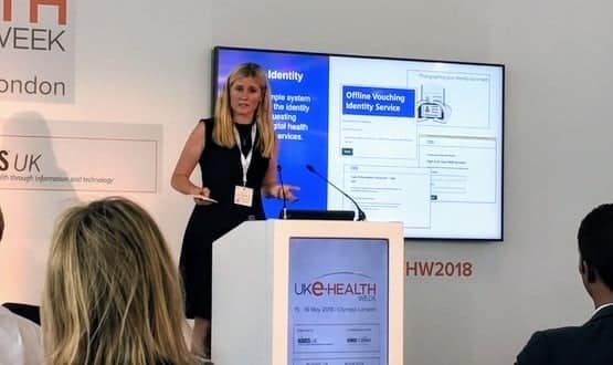 Juliet Bauer speaks at UK eHealth Week in London on 16 May